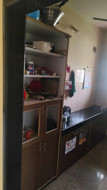 Kitchen in 1 BHK Apartment at Gundecha Valley of Flowers, Kandivali East – for Rent