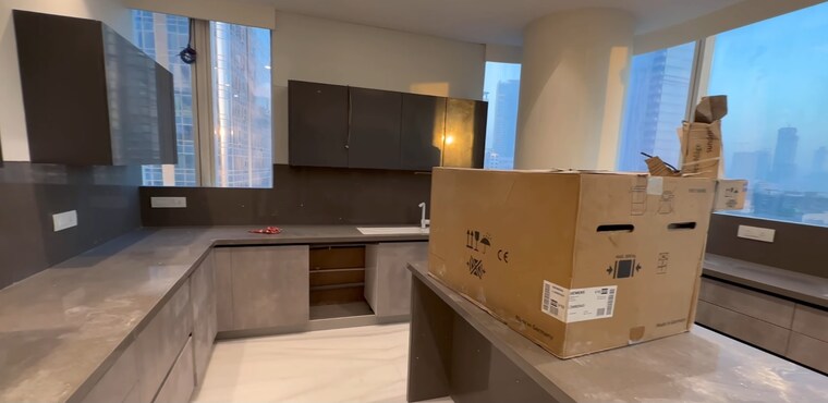 Kitchen, indiabulls-blu 3 Bedroom 1350 Sq.Ft. Apartment In Worli Mumbai 8929258