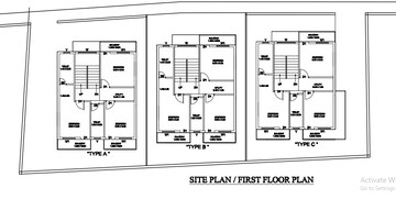 Floor Plan in 4 BHK Apartment at Benaulim – for Sale