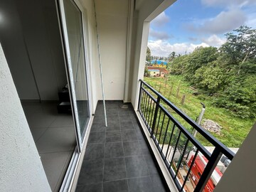 Balcony in 2 BHK Apartment at Ma Sarada Upavan, Hosahalli – for Rent