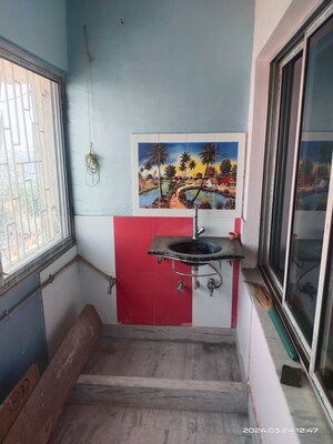 Kitchen in 3 BHK Apartment at Sinchi Tower, Sodepur – for Sale