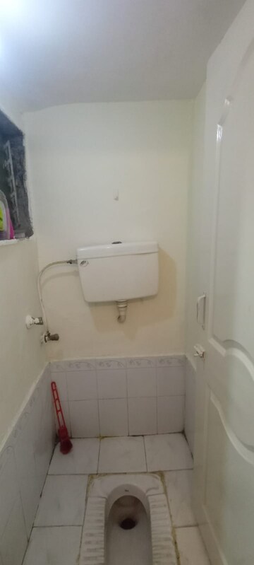 Bathroom in 1 BHK Apartment at Saptarshi CHS, Malad West – for Rent