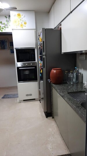 Kitchen in 3 BHK Apartment at Oberoi Realty Exquisite, Goregaon East – for Sale