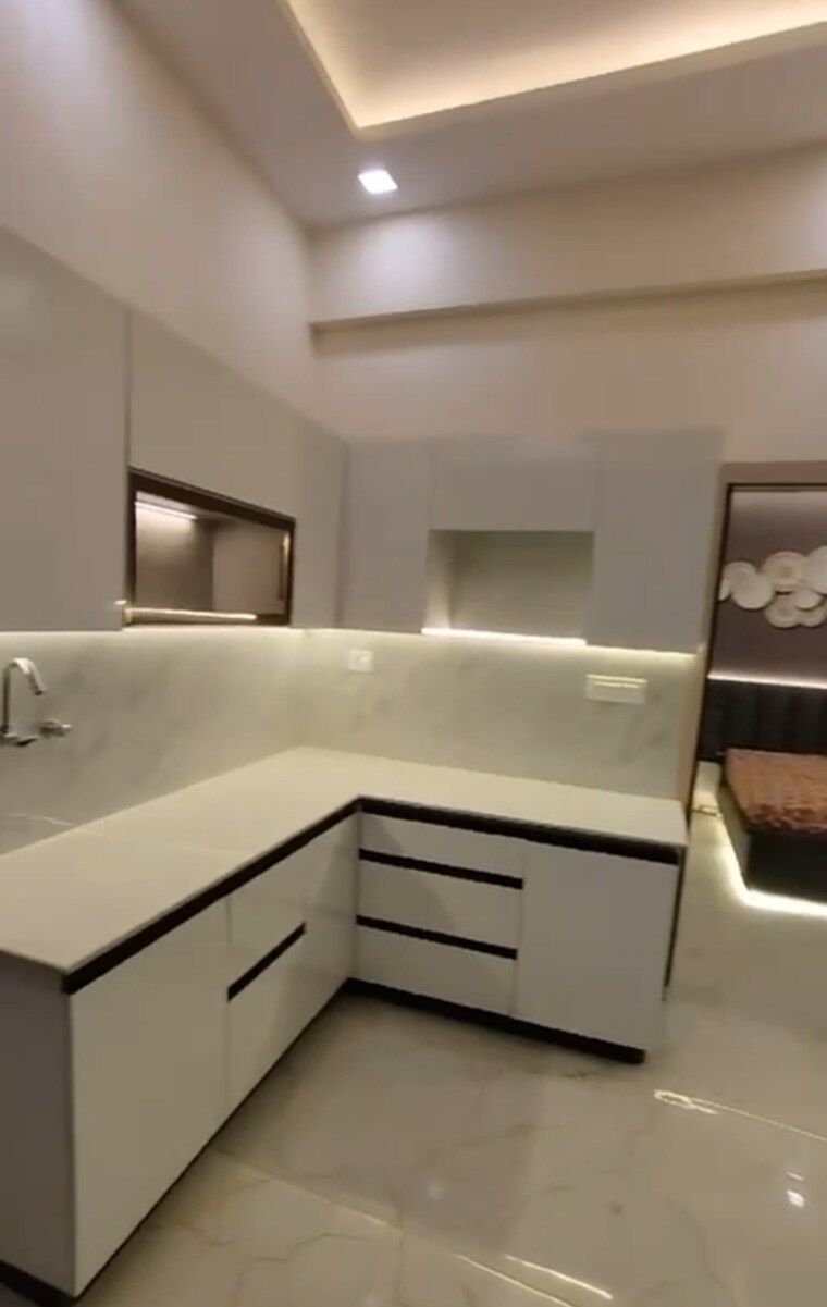 Kitchen, bisrakh jalalpur Studio 700 Sq.Ft. Builder Floor In Bisrakh Jalalpur Greater Noida 8929435