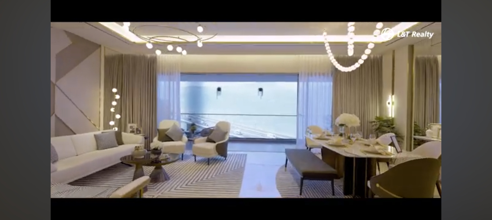 4 BHK + Pooja Room 1980 Sq.Ft. Apartment in L And T The Gateway