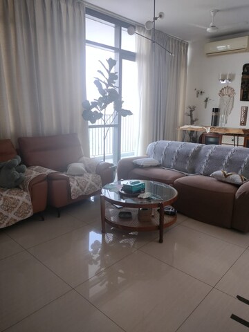 Living Room in 4 BHK Apartment at Ireo Skyon, Sector 60 – for Rent