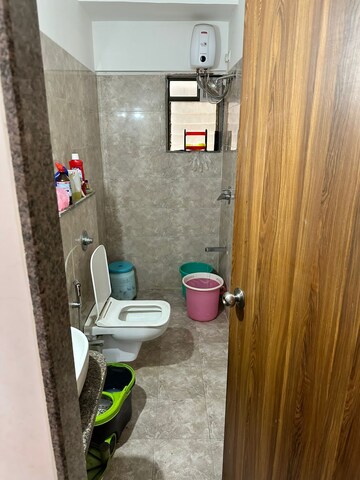 Bathroom in 3 BHK Apartment at Parinee Essence, Kandivali West – for Rent