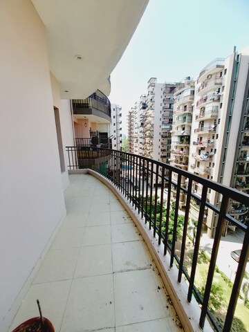 Balcony in 3 BHK Apartment at Maya Garden City, Lohgarh – for Rent