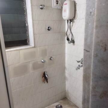 Bathroom in 2 BHK Apartment at Rahul Apartments, Malad West – for Rent