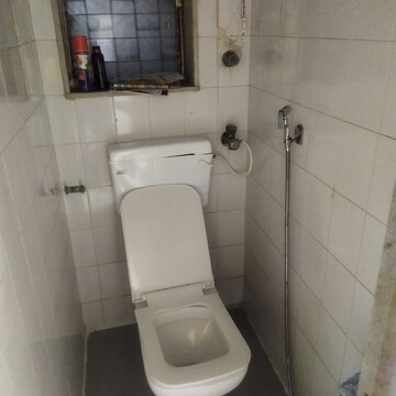 Bathroom in 2 BHK Apartment at Rahul Apartments, Malad West – for Rent