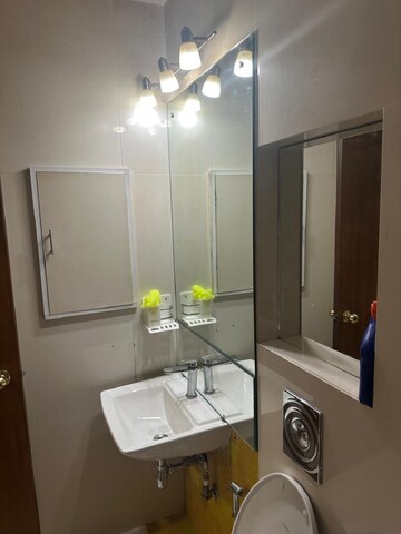 Bathroom in 2 BHK Apartment at Bandra West – for Rent