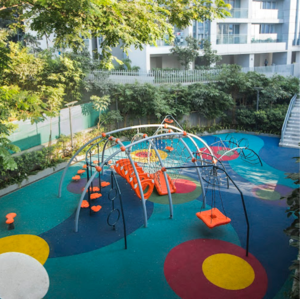 Swimming Pool in 3 BHK Apartment at Oberoi Realty Esquire, Gokuldham Colony – for Sale