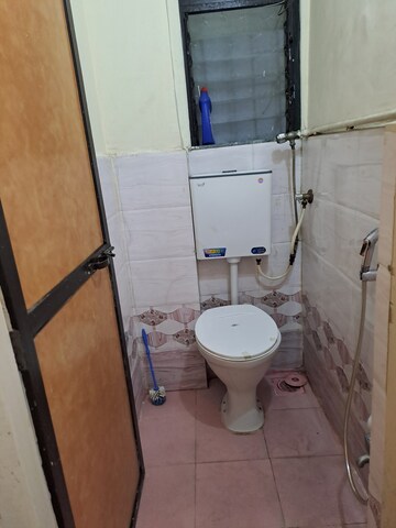 Bathroom in 1 BHK Apartment at Runwal Nagar CHS, Runwal Nagar – for Rent