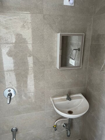 Bathroom in 3 BHK Apartment at Shilp Revanta, Shela – for Rent