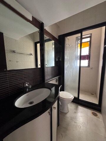 Bathroom in 2 BHK Apartment at Bandra West – for Rent