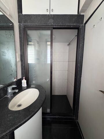 Bathroom in 2 BHK Apartment at Bandra West – for Rent