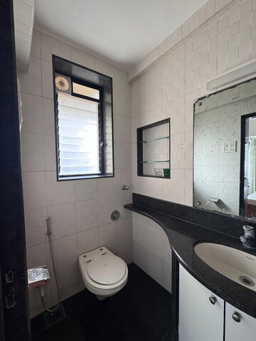 Bathroom in 2 BHK Apartment at Bandra West – for Rent