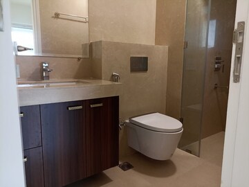 Bathroom in 4 BHK Apartment at Godrej The Trees, Vikhroli East – for Rent