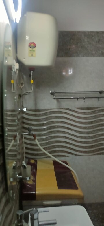 Bathroom in 3 BHK Apartment at Vijay Ratan Vihar, Sector 15 – for Rent