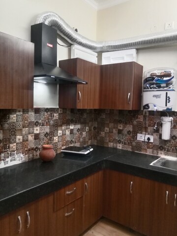 Kitchen in 1 BHK Apartment at Dhakoli – for Rent