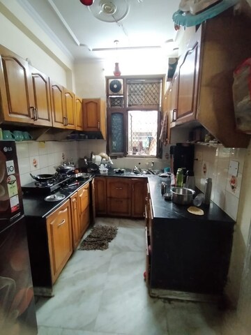 Kitchen in 2 BHK Builder Floor at Kesar Garden Apartments, Sector 48 – for Rent