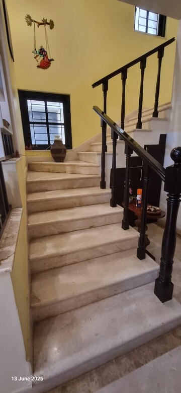 Staircase in 4 BHK Villa at Prestige Silver Oak Villa, Whitefield – for Rent