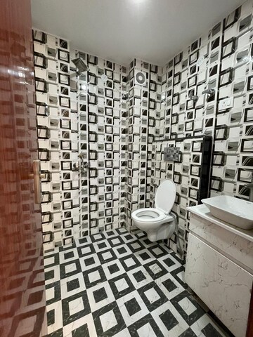 Bathroom in 3 BHK Builder Floor at Mahavir Enclave 1 – for Sale