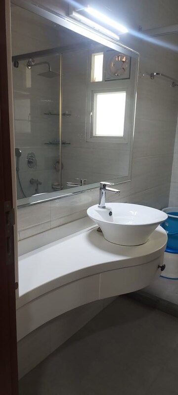 Bathroom in 3 BHK Builder Floor at Saket – for Rent