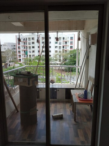 Balcony in 2 BHK Apartment at Kakkad Madhuban, Balewadi – for Rent