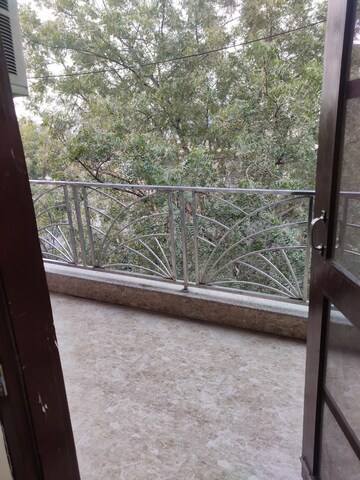 Balcony in 1 BHK Builder Floor at Palam Vihar Residents Association, Palam Vihar – for Rent