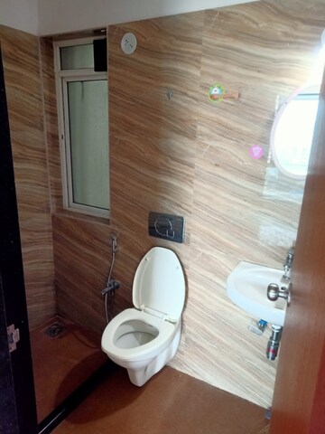 Bathroom in 1 BHK Apartment at Royal Oasis, Malad West – for Rent