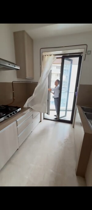 Staircase in 3 BHK Apartment at Rustomjee Oriana, Bandra East – for Sale