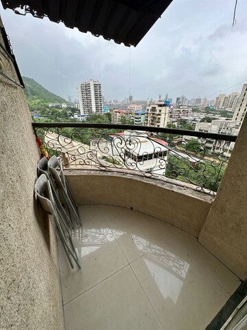 Balcony in 2 BHK Apartment at Adhiraj Gardens, Kharghar – for Rent