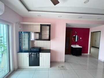 Living Room in 3 BHK Apartment at Aparna HillPark Lake Breeze, Chanda Nagar – for Rent