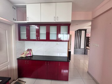Kitchen in 3 BHK Apartment at Aparna HillPark Lake Breeze, Chanda Nagar – for Rent