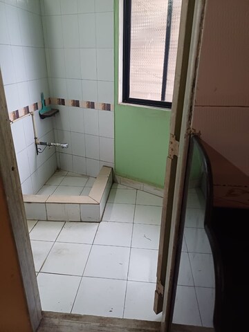 Bathroom in 3 BHK Apartment at Vasundhara Co Op Hsg Society, Kharghar – for Rent