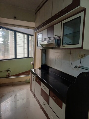 Kitchen in 3 BHK Apartment at Vasundhara Co Op Hsg Society, Kharghar – for Rent