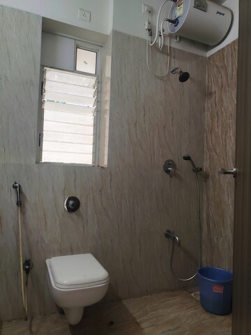 Bathroom in 2 BHK Apartment at Marathon Vega, New Panvel – for Rent