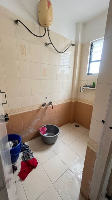 Bathroom in 1 BHK Apartment at Kumar Mahatma Society, Kothrud – for Rent