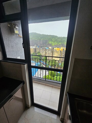 Balcony in 1 BHK Apartment at Godrej Urban Park, Chandivali – for Rent