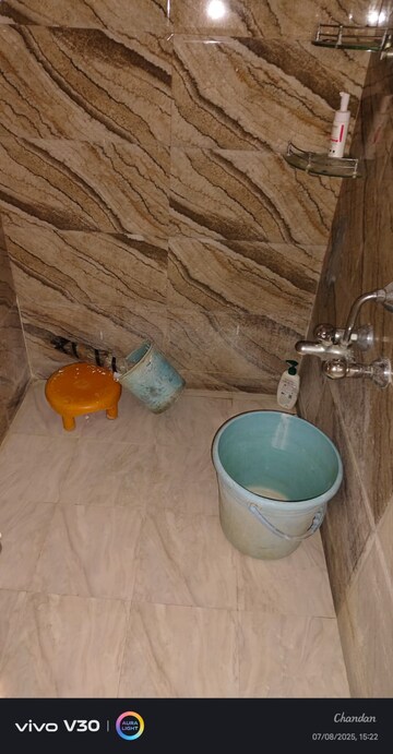 Bathroom in 2 BHK Apartment at Shree Shakun Greens, Virar West – for Rent