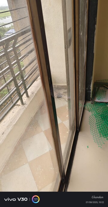 Balcony in 2 BHK Apartment at Shree Shakun Greens, Virar West – for Rent