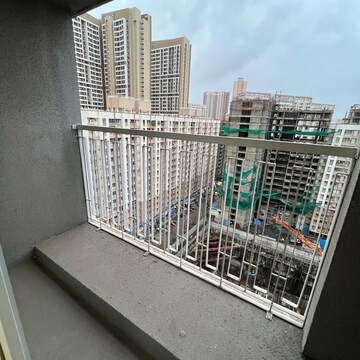 Balcony in 2 BHK Apartment at Unique Ivana, Hatkesh Udhog Nagar – for Rent