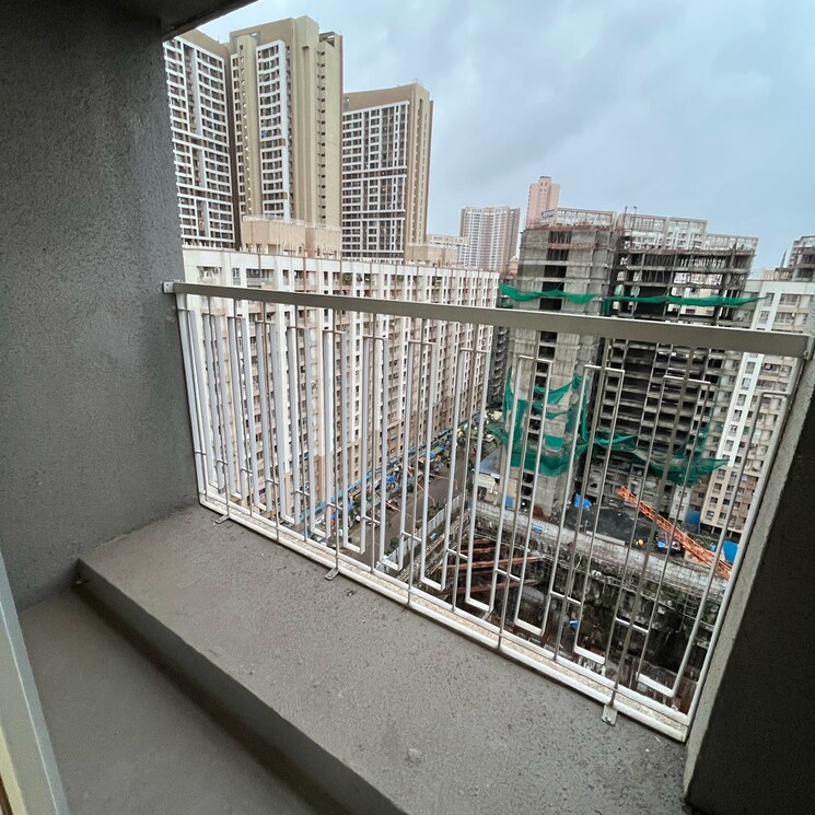 Balcony, unique-ivana 2 Bedroom 528 Sq.Ft. Apartment In Hatkesh Udhog Nagar Thane 8930077