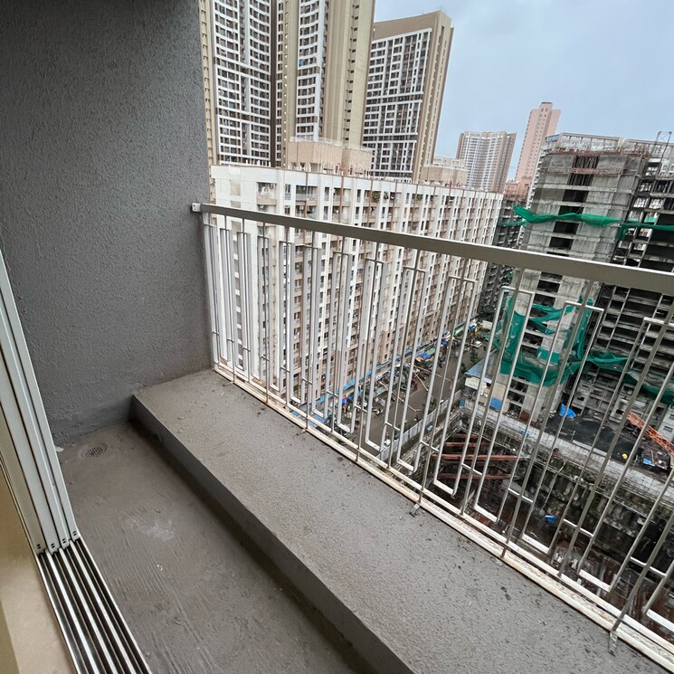 Balcony, unique-ivana 2 Bedroom 528 Sq.Ft. Apartment In Hatkesh Udhog Nagar Thane 8930077