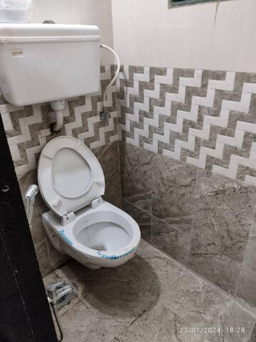 Bathroom in 1 BHK Apartment at Samata CHS Goregaon West, Goregaon West – for Rent