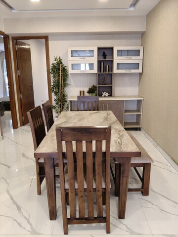 Staircase in 3 BHK Apartment at SRR Nydus, Richmond Town – for Rent