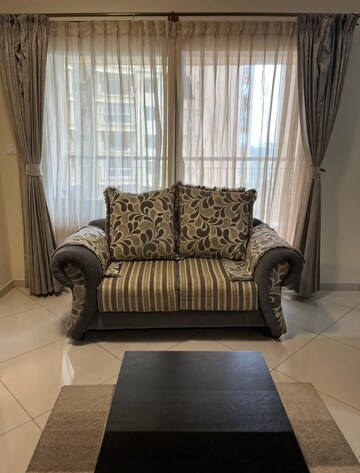 Living Room in 3 BHK Apartment at Sobha City Casa Serenita, Kannur – for Rent
