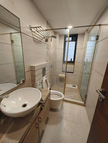 Bathroom in 1 BHK Apartment at Suraj CHS Juhu, Juhu – for Rent