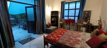 Bedroom in 1 BHK Builder Floor at Kailash Colony – for Rent